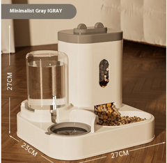 Automatic Pet Feeder & Water Bowl Dispenser