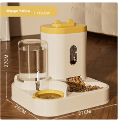Automatic Pet Feeder & Water Bowl Dispenser
