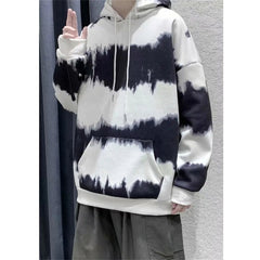 Printed Tie-Dye Hoodies for Men - Hip Hop Style