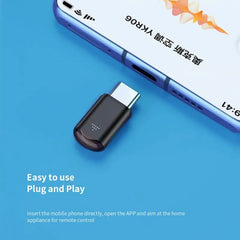 Smartphone IR Remote Adapter – USB-C & Micro USB