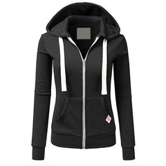 Personalized Zip-Up Hoodie with Side Zipper