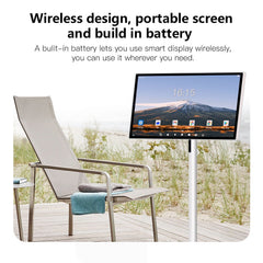 24" Android Touchscreen Portable TV Monitor