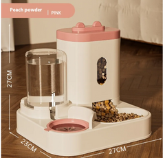Automatic Pet Feeder & Water Bowl Dispenser