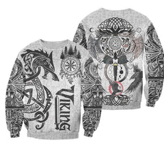 New Fashion 3D Printed Unisex Zip-Up Hoodie Jacket