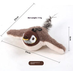 USB-Rechargeable Flapping Bird Cat Toy